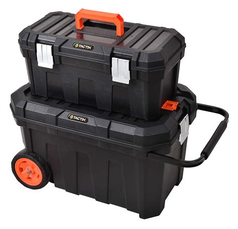 tactix tool box with wheels